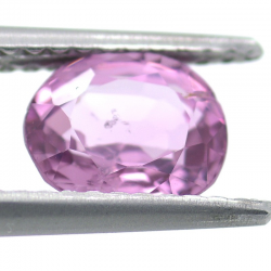 1.27ct Espinela Rosa Talla Ovalada