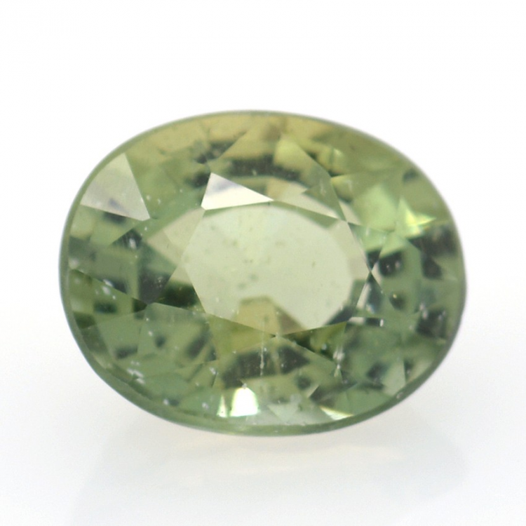 3.16 ct Apatito Verde Talla Ovalada