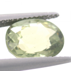 3.16 ct Apatite Vert Taille Ovale