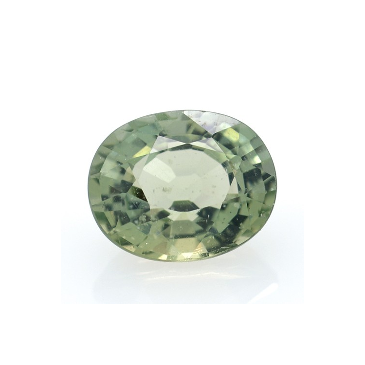 3.61 ct Apatito Verde Talla Ovalada