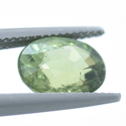 3.61 ct Apatito Verde Talla Ovalada