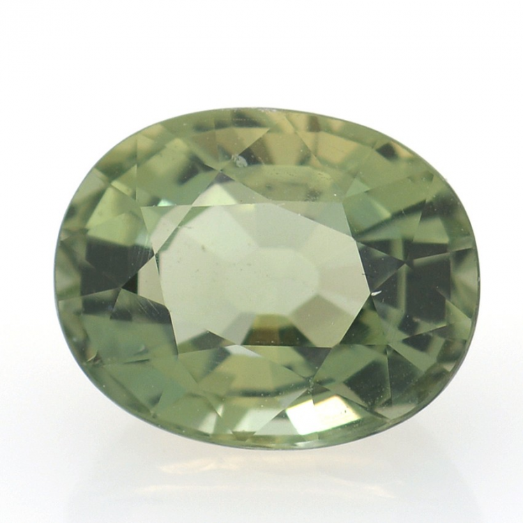 3.25 ct Apatito Verde Talla Ovalada