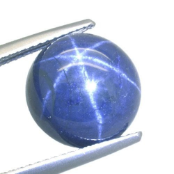 9,00 ct Saphir-Cabochon im Ovalschliff 11,2 x 6,2 mm