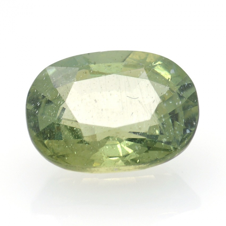 3.34 ct Apatito Verde Talla Ovalada