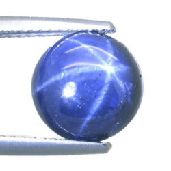 4.88ct Blue Sapphire Round Cut 