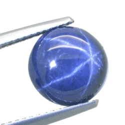 4.88ct Blue Sapphire Round Cut 