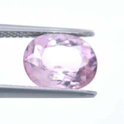 2,48ct.Tourmaline Rubélite Taille Ovale 9,81x8,30mm