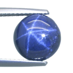 4.88ct Blue Sapphire Round Cut 