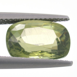 4.73 ct Apatite Vert Taille Coussin