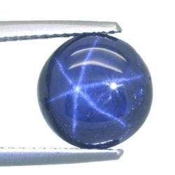 4.88ct Blue Sapphire Round Cut 