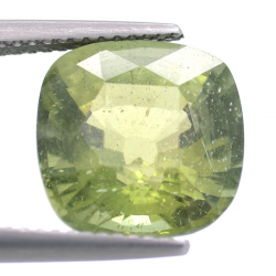 7.87 ct Grüner Apatit Kissen Schnitt