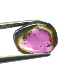 3.00ct Pastèque Tourmaline Tranche