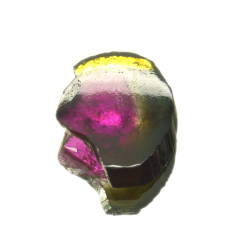 4.25ct Watermelon Tourmaline Slice Cut