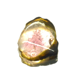 2.68ct Wassermelonen-Turmalin Scheibe