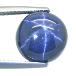 8,62 ct blauer Saphir im Ovalschliff 11,1 x 5,9 mm