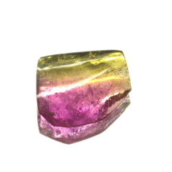 4.39ct Tourmaline Pastèque Taille en Tranche