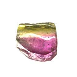 4.39ct Tourmaline Pastèque Taille en Tranche