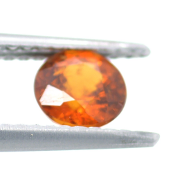 0.81ct Spessartine Garnet Round Cut