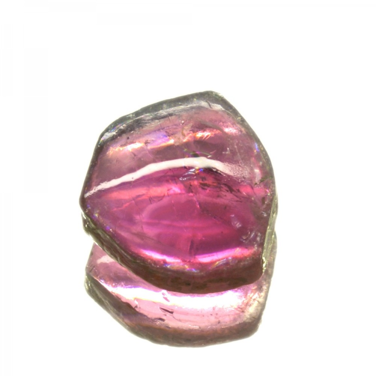 4.66ct Tourmaline Pastèque Taille en Tranche