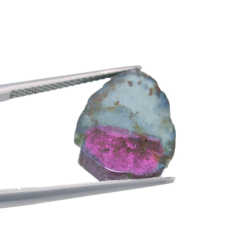 8.52ct Tourmaline Pastèque Taille en Tranche