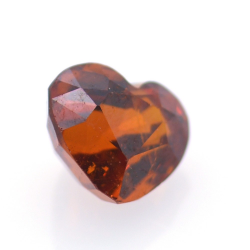 1.42ct Spessartine Garnet Heart Cut