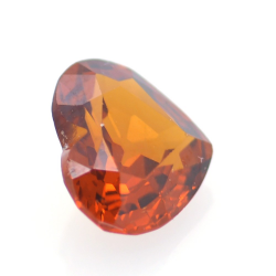 1.15ct Spessartine Garnet Heart Cut