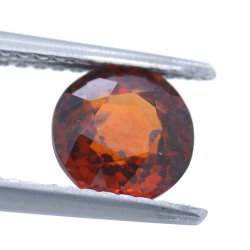 1.51ct Spessartine Garnet Round Cut