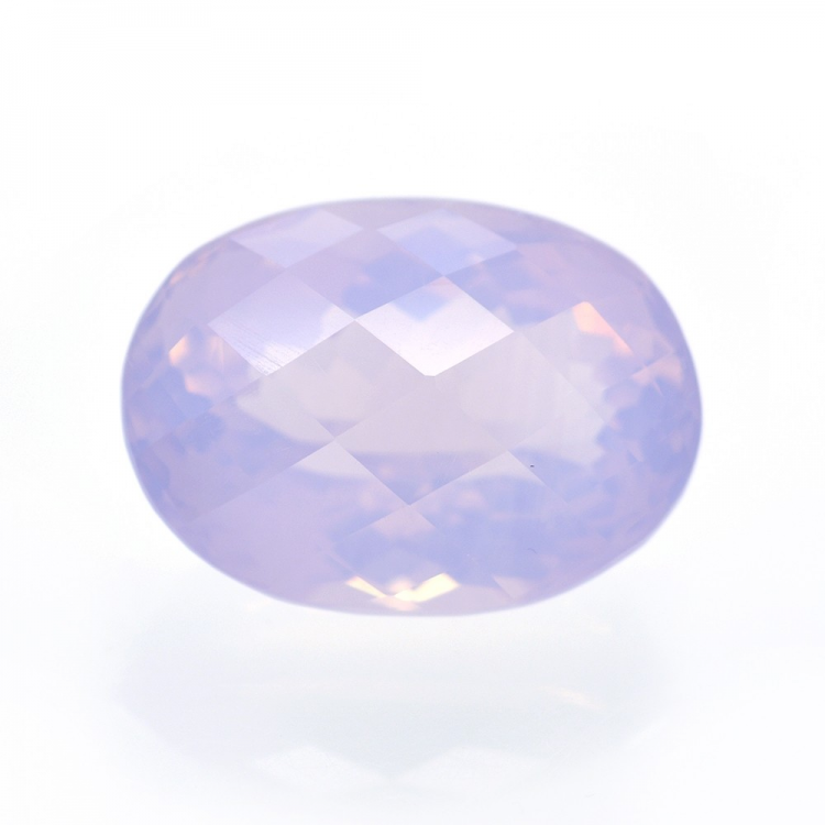 20.66ct Amethyst Oval Schnitt mit Schachbrett