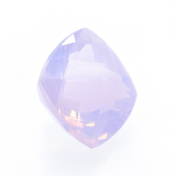 15.26ct Amatista Lavanda Talla Cojín con Damero