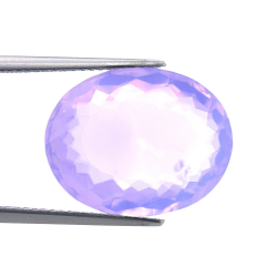 13.72ct Amatista Lavanda Talla Ovalada