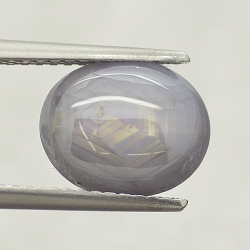 4.14ct Saphir Étoilé Cabochon Ovale 10,12x8,24mm