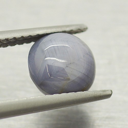 2.44ct Saphir Étoilé Cabochon Ronde 7,31x7,00mm