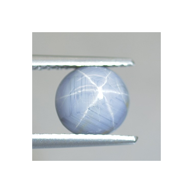 2.44ct Star Sapphire Round Cabochon  7,31x7,00mm