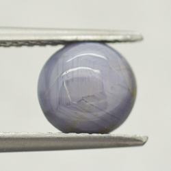 2.44ct Saphir Étoilé Cabochon Ronde 7,31x7,00mm