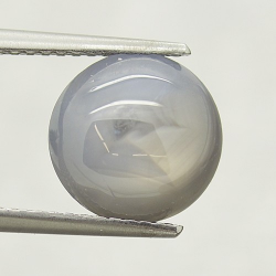 5.43ct Saphir Étoilé Cabochon Ronde 9,59x9,55mm