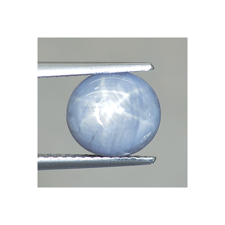 3.60ct Zaffiro Stella Cabochon Ovale 8,72x7,84mm