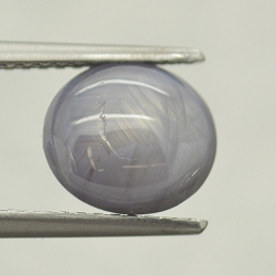 3.60ct Star Sapphire Oval Cabochon 8,72x7,84mm