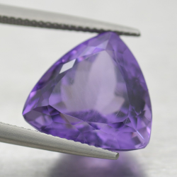 12.75ct Amethyst Trilliant Schnitt