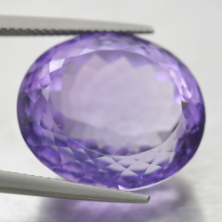 28.83ct Amethyst Oval Schnitt