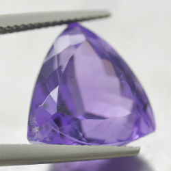 12.94ct Amethyst Trilliant Schnitt