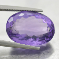 12.71ct  Améthyste Taille Ovale