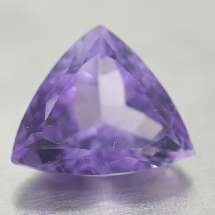 13.87ct Amethyst Trilliant Cut