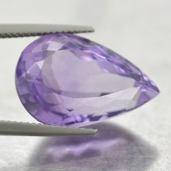 16.34ct Amethyst Birne Schnitt