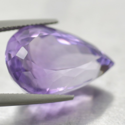 16.34ct Amethyst Birne Schnitt