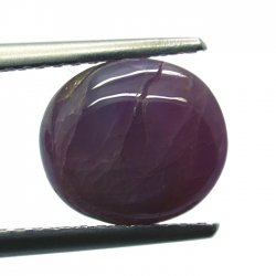 4.30ct Rubis Étoilé Cabochon Ovale