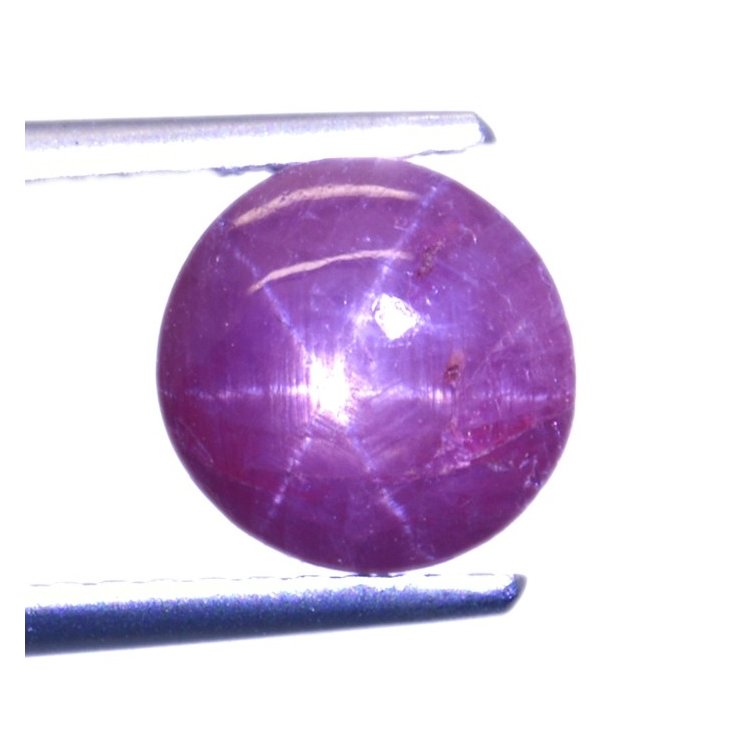 2.64ct Rubí Estrella Cabujon Redondo