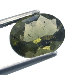 1.68ct Moldavite Oval Cut