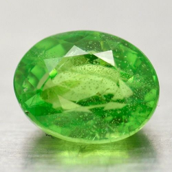 2.03ct Tsavorite Garnet Oval Cut