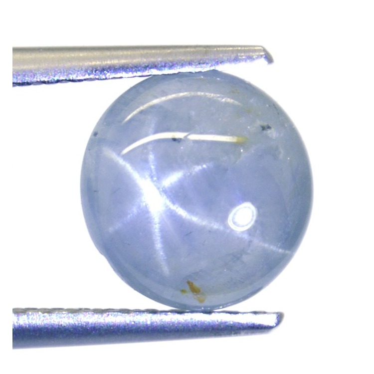 2.38ct Star Sapphyre Round Cabochon 7.59x3.62mm