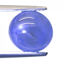 3.50ct Zaffiro Stella Cabochon Ovale 7.84x6.96mm